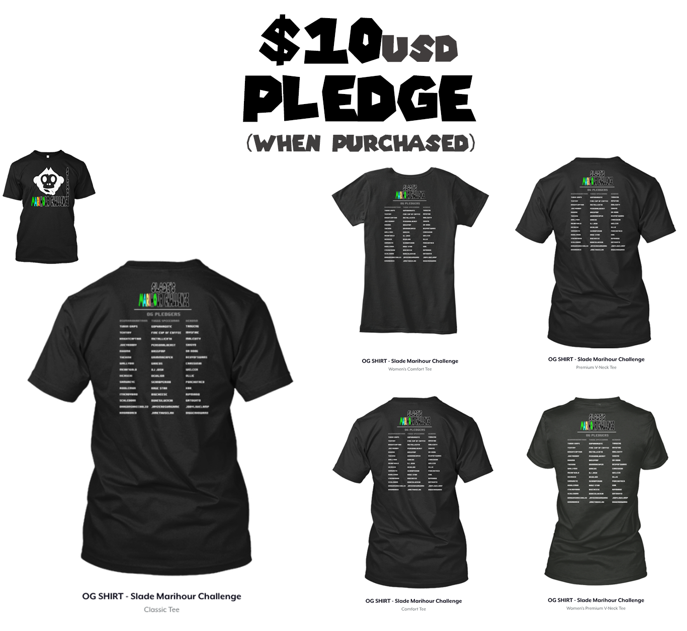 Pledge Merch