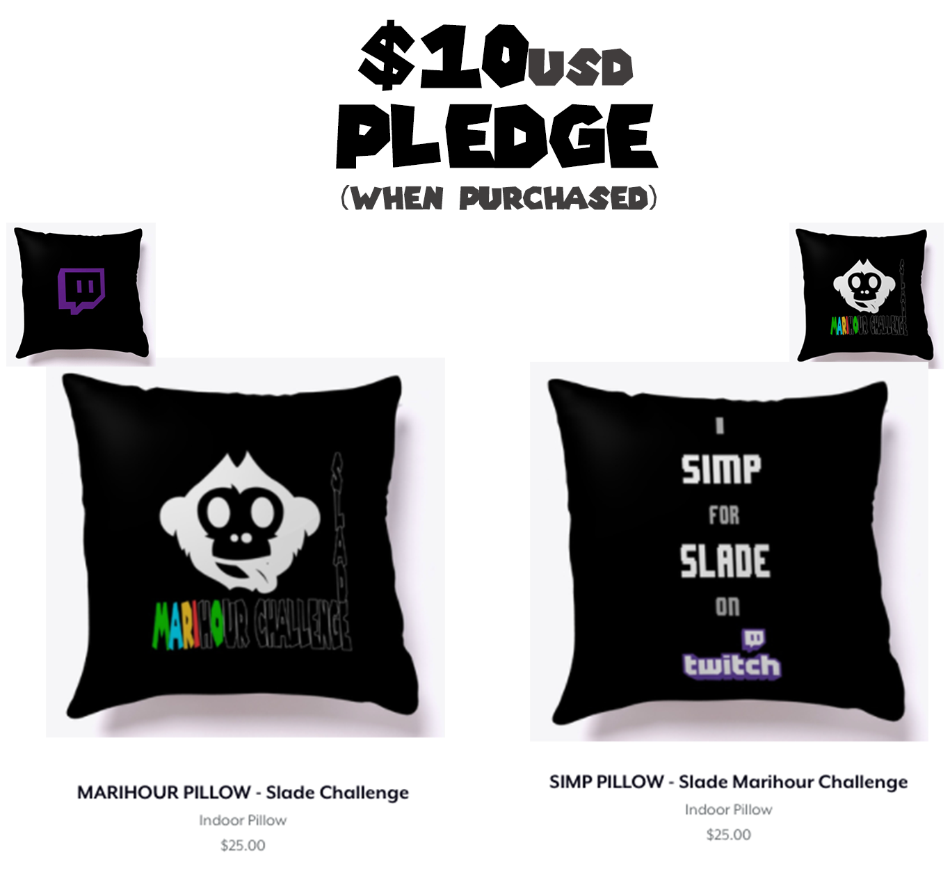 Pledge Merch