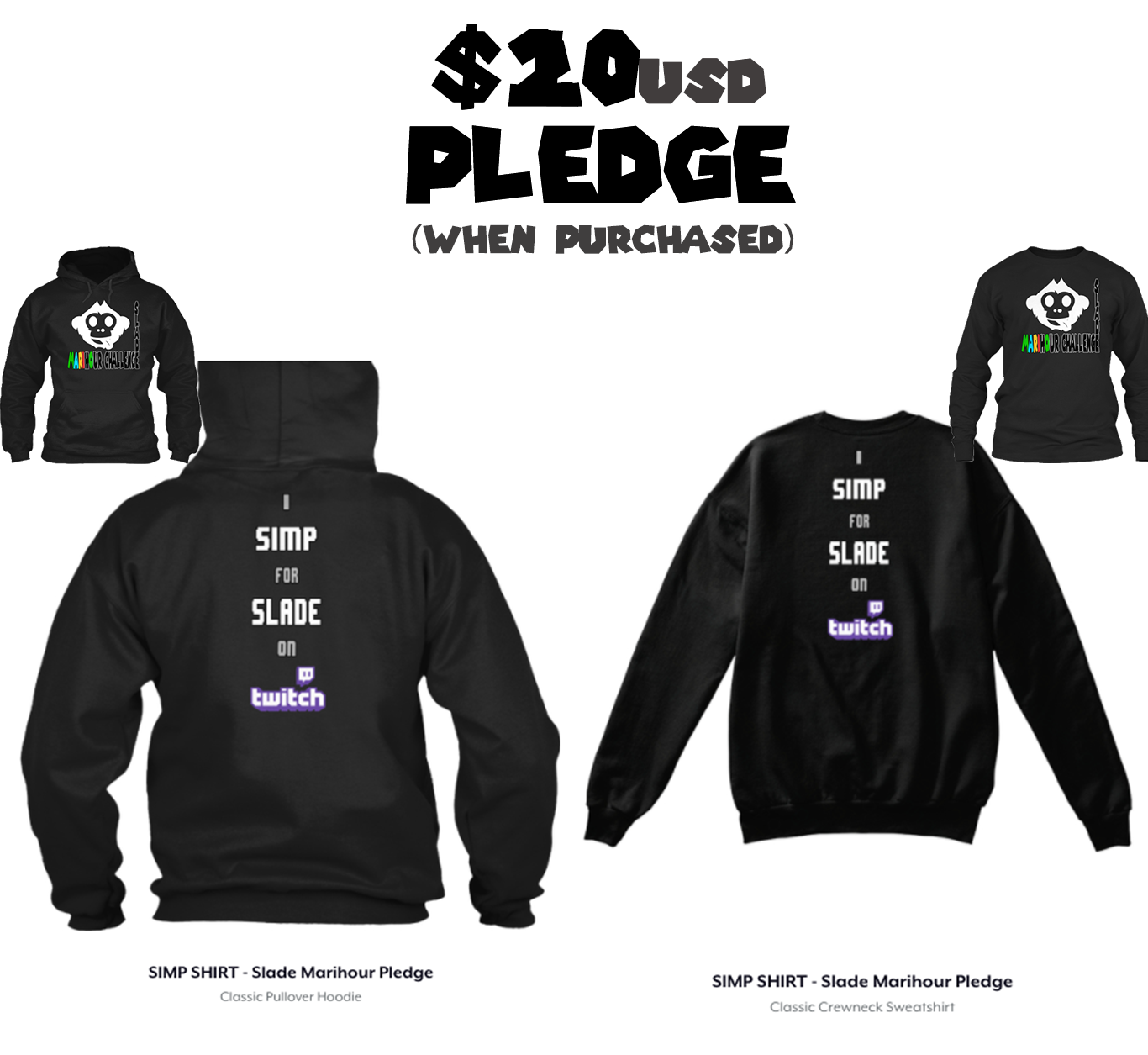 Pledge Merch